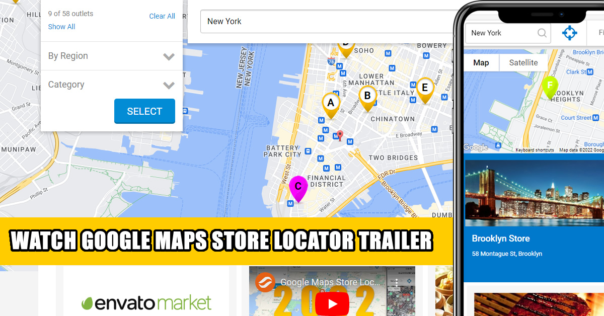 Google Maps Store Locator