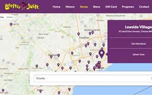 Booster Juice Store Locator