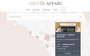 Oro Affari Store Locator